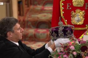 WATCH: Historic moment crown is taken from Queen's coffin