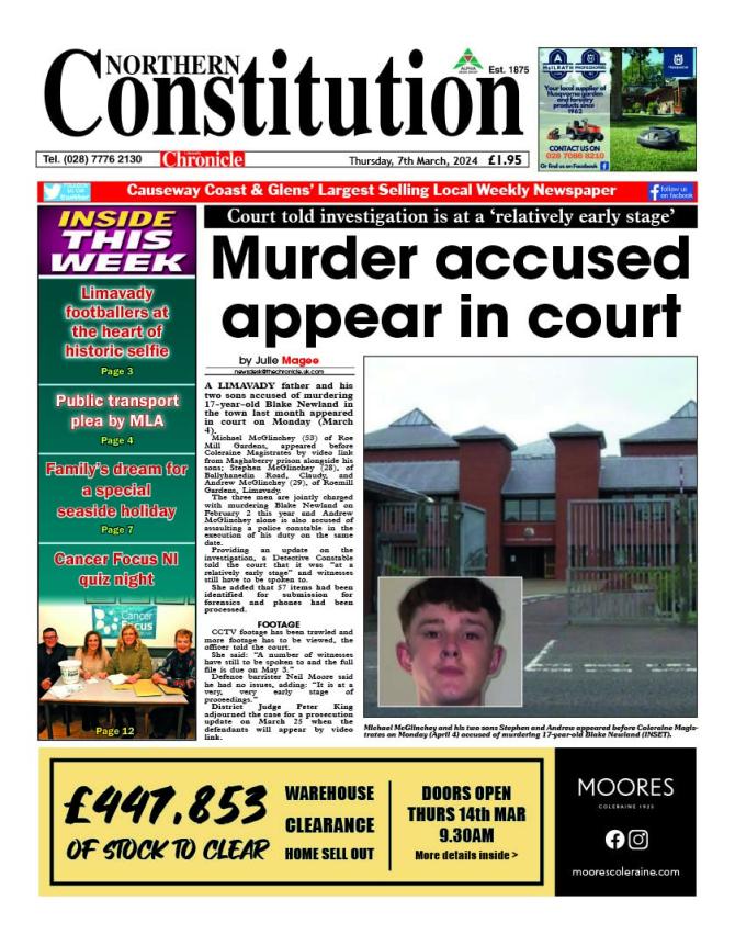 Northern Constitution...out now!