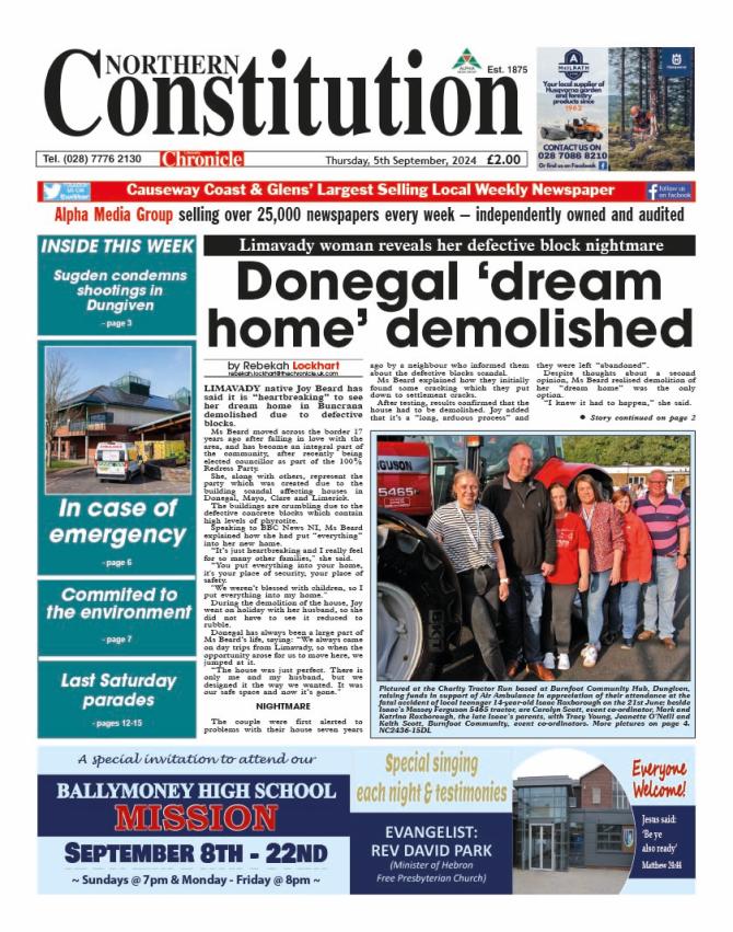 Your favourite weekly paper now in the shops!