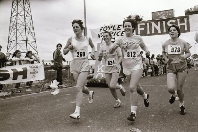 Back to the Future with iconic Foyle Hospice Female Walk/Run!