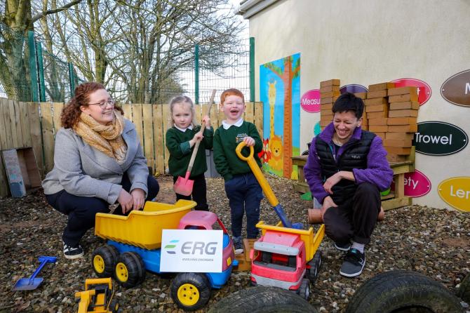  Little Rascals get a power-up to fund outdoor learning with ERG