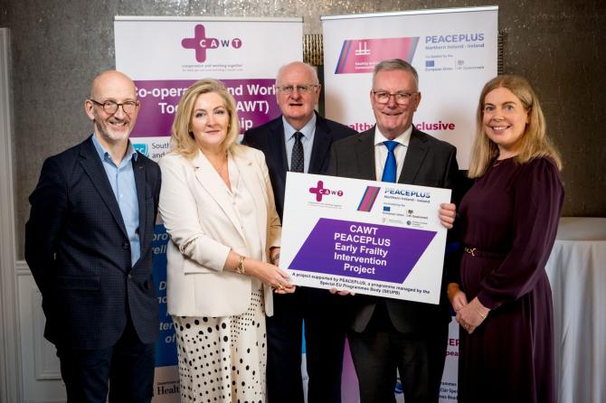 €8.4 million PEACEPLUS project launched to support those at risk of frailty